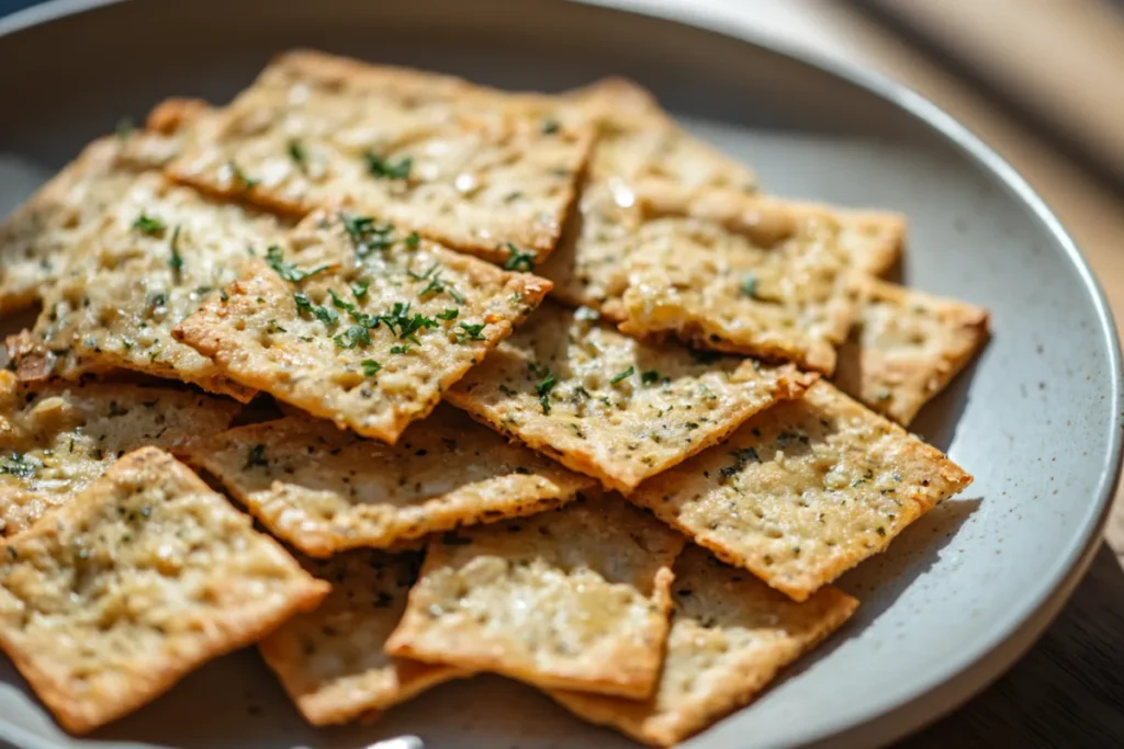 Sourdough Discard Crackers