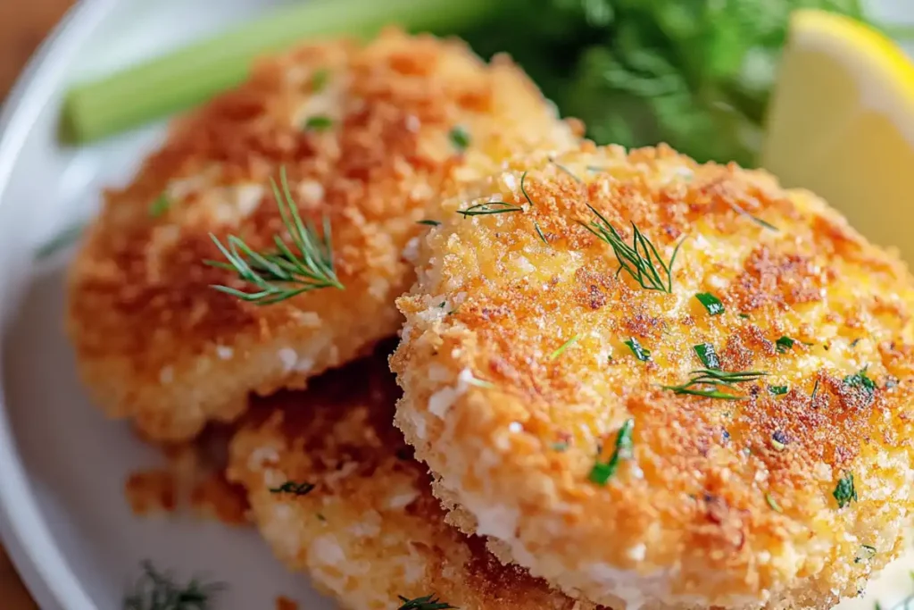 Easy and Crispy Salmon Cakes Recipe