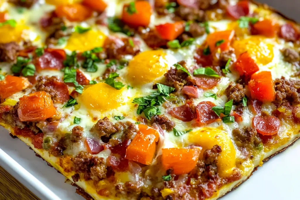 What Exactly Is Breakfast Pizza Sauce Made Of