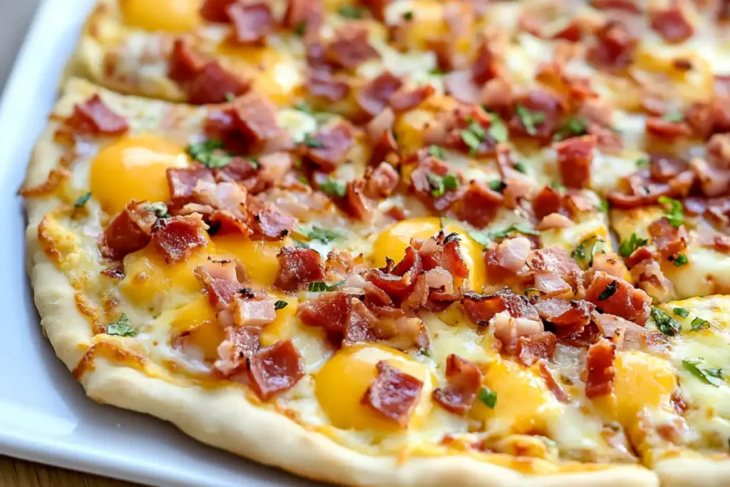 Easy Breakfast Pizza Recipe