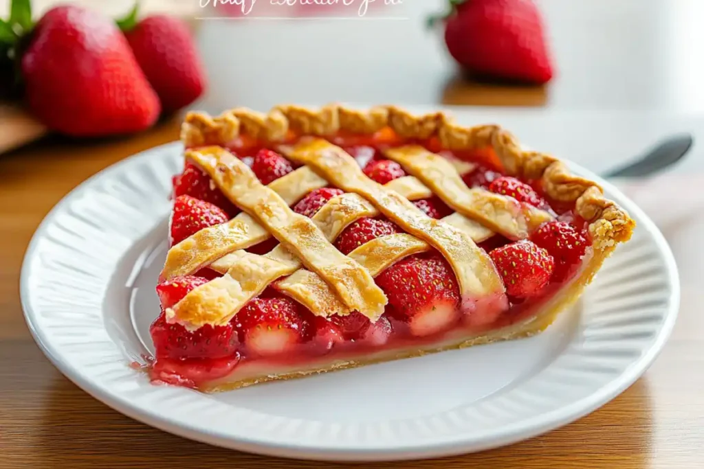 How to Keep Strawberry Pie from Getting Soggy